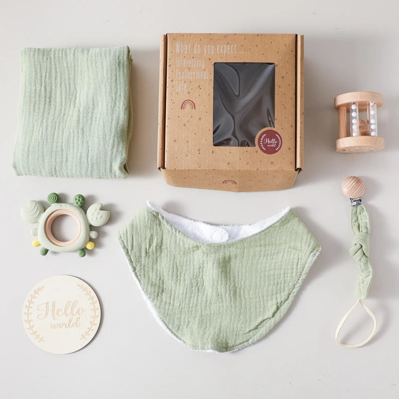 Kit Premium Presente Brinquedos de Banho para Bebês - 6 Peças