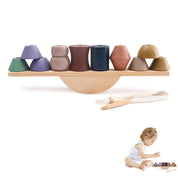 Brinquedo de Equilíbrio Montessori de Madeira para Crianças