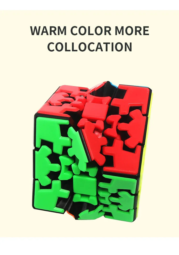 Cubo Mágico de Engrenagem Desafio Profissional