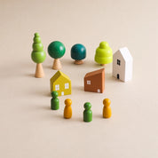 Brinquedo de Equilíbrio Montessori de Madeira para Crianças
