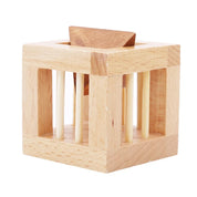 Brinquedo Educativo de Madeira – Caixa de Permanência Montessori