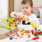 Caixa de Ferramentas Montessori Criatividade e Aprendizado
