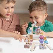 Brinquedo de Equilíbrio Montessori de Madeira para Crianças