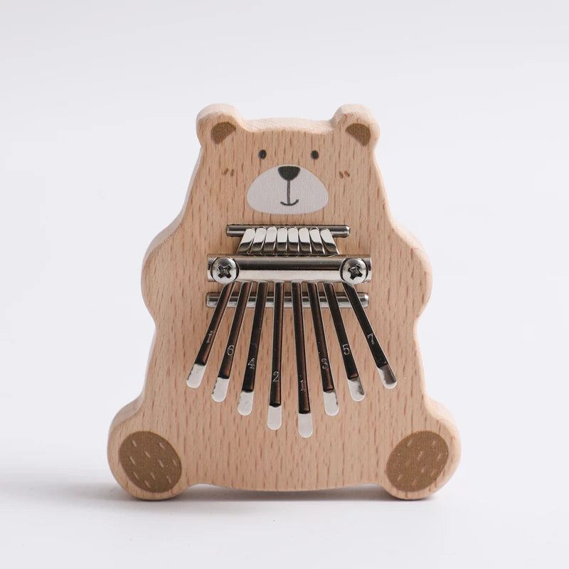 Conjunto Musical Montessori de Madeira para Bebês