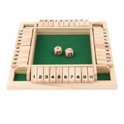 Jogo de Tabuleiro de Madeira