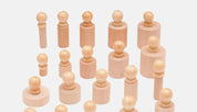 Brinquedo Sensorial Montessori de Encaixe para Crianças
