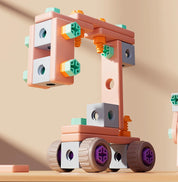 Brinquedo Montessoriano de Montagem Criatividade e Habilidades