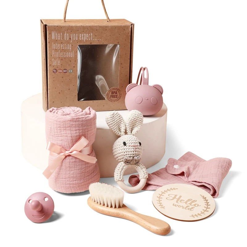 Kit Completo de Banho e Presentes para Bebês