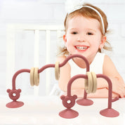 Brinquedo Montessori de Silicone para Desenvolvimento Infantil