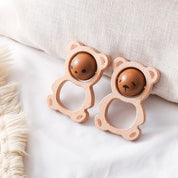 Chocalho de Madeira Urso Musical Montessori
