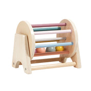 Brinquedos montessori para bebês, aprendizagem precoce, bola de madeira, tambor, exercício de audição, cor, cognição, trem de coordenação mão-olho