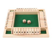 Jogo de Tabuleiro de Madeira