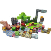 Blocos de Construção Magnéticos Cubo Mágico Montessori