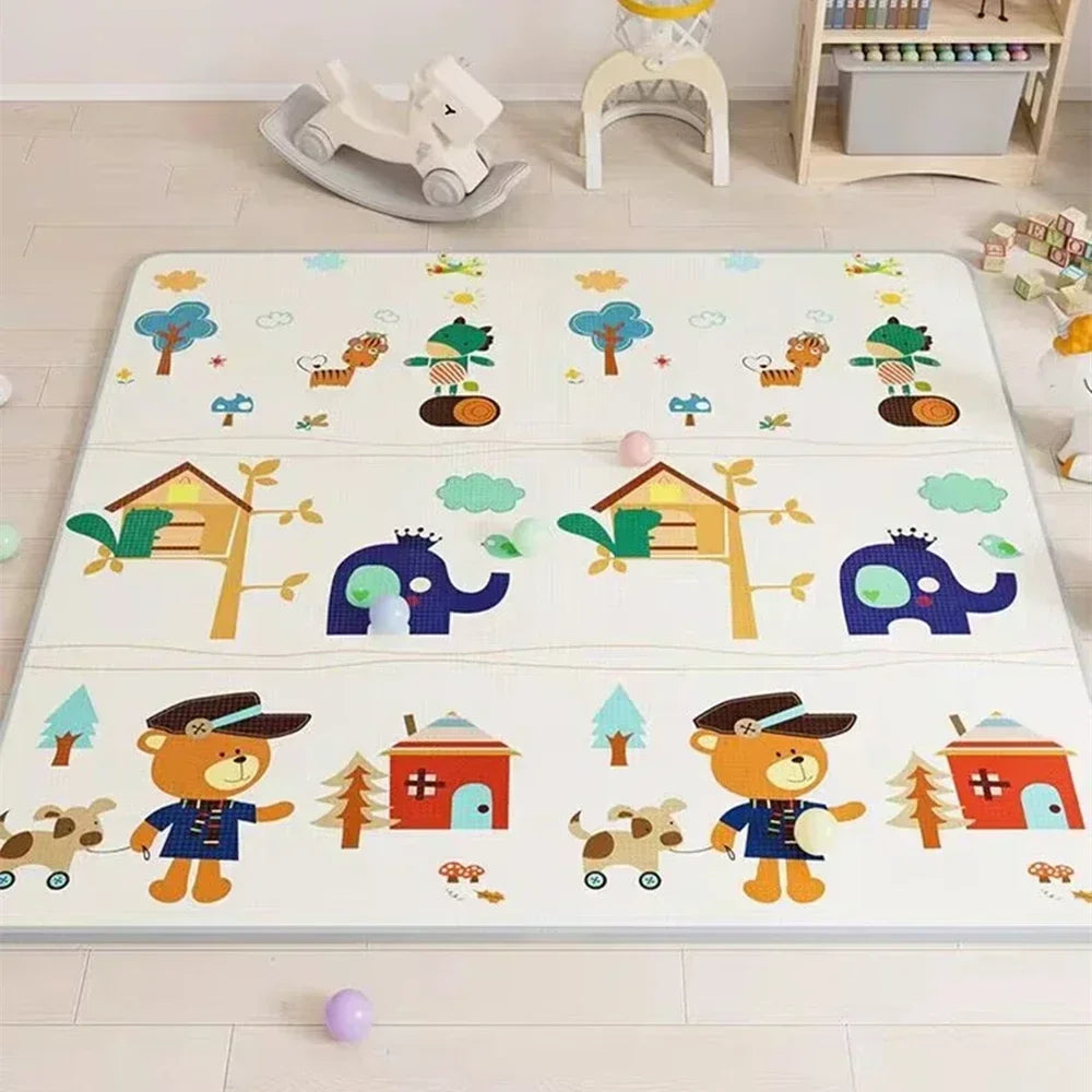 Tapete Infantil Educativo Confortável Dobrável e Seguro
