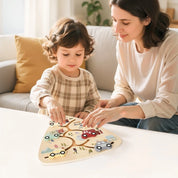 Bebê montessori brinquedos de madeira carro labirinto placa movimento do dedo do bebê educação precoce e cognição do conhecimento automotivo presente do bebê