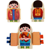 Placa Montessori Multicamadas para Desenvolvimento Infantil