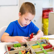 Caixa de Ferramentas Montessori Educacional para Crianças