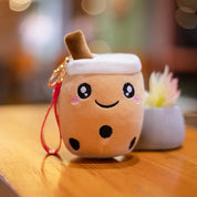 Chaveiro de Pelúcia Boba Tea 10 cm