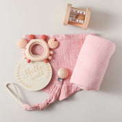 Kit Premium Presente Brinquedos de Banho para Bebês - 6 Peças