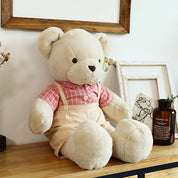 80cm bonito macio fresco casal urso brinquedos de pelúcia kawaii presente de natal travesseiro crianças brinquedos de pelúcia decoração do quarto ponto urso de pelúcia