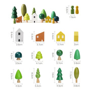 Quebra-cabeças jogo educativo montessori bebê feixe de equilíbrio jogo brinquedos para crianças estilo nórdico blocos de construção de madeira brinquedos para crianças