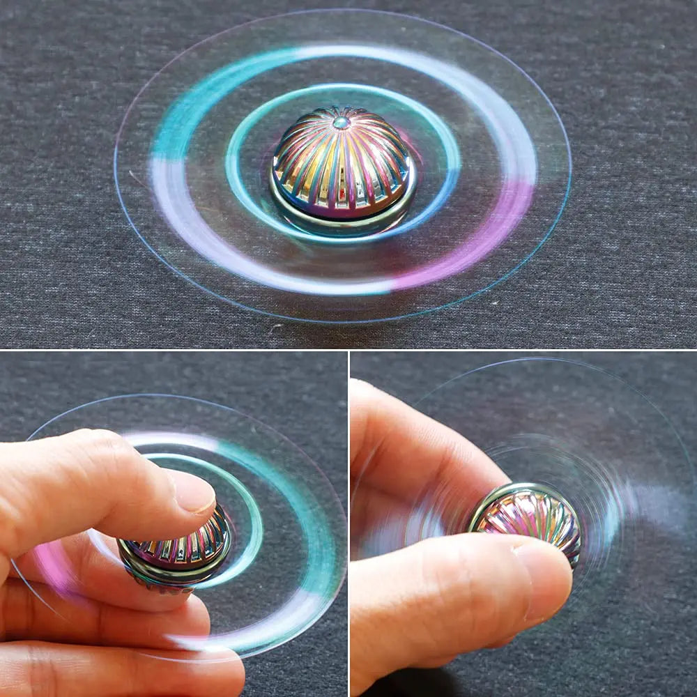 Spinner Mágico de Metal para Alívio de Estresse
