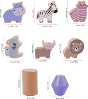 Brinquedo de Equilíbrio Montessori de Madeira para Crianças