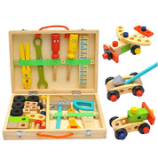 Caixa de Ferramentas Montessori Educacional para Crianças