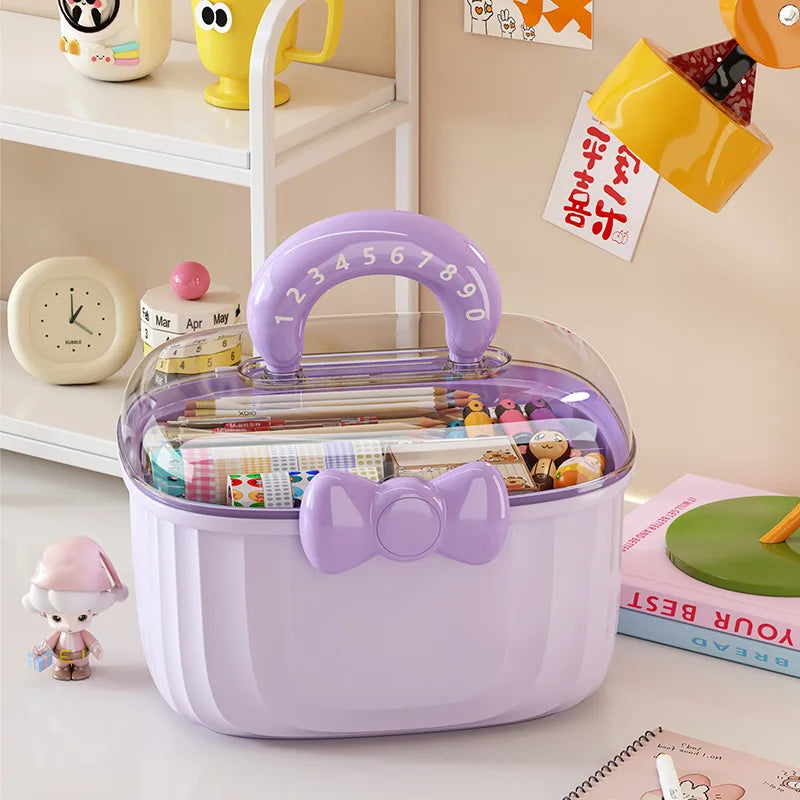 Organizador Infantil Portátil de Acessórios e Maquiagem