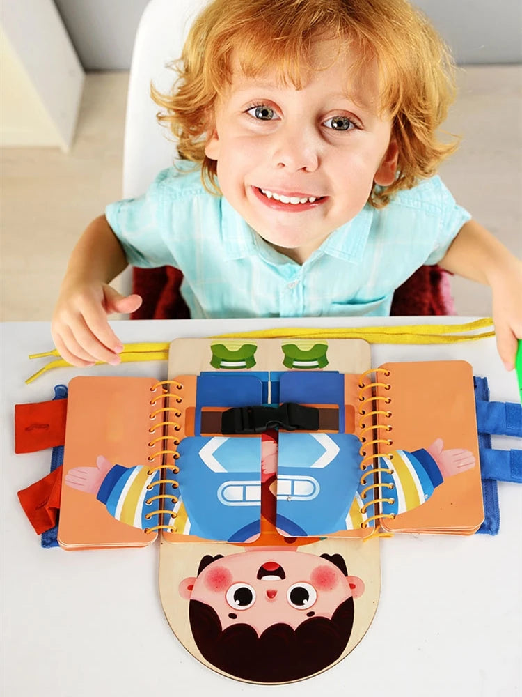 Placa Montessori Multicamadas para Desenvolvimento Infantil