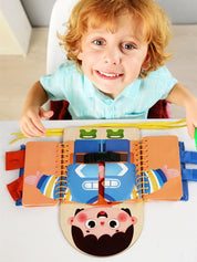 Placa Montessori Multicamadas para Desenvolvimento Infantil