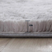 Tapete de Pelúcia Redondo Fofo para Crianças - Conforto e Elegância