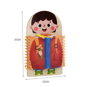 Placa Montessori Multicamadas para Desenvolvimento Infantil