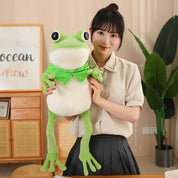 Pelúcia Kawaii Sapo Olhos Grandes