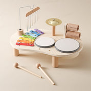 Instrumentos Musicais Montessori de Madeira para Crianças