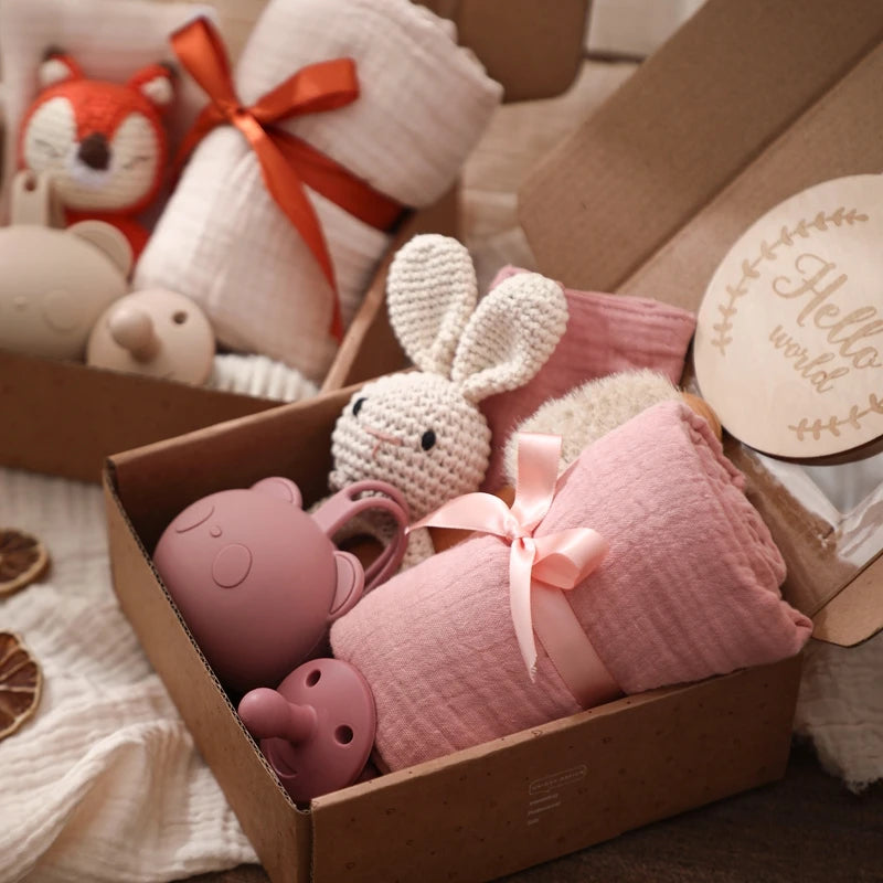 Kit Completo de Banho e Presentes para Bebês