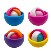 Bola Sensorial 3D Fidget Giroscópio Antiestresse