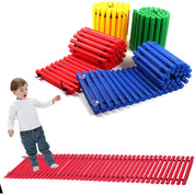 Trilha de Equilíbrio Montessori para Desenvolvimento Sensorial Infantil