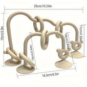 Brinquedo Montessori de Silicone para Desenvolvimento Infantil
