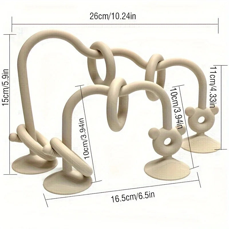 Brinquedo Montessori de Silicone para Desenvolvimento Infantil