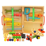 Caixa de Ferramentas Montessori Educacional para Crianças