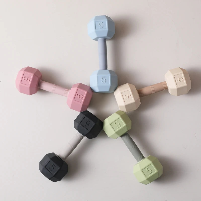 Chocalho Sensorial de Silicone para Bebês