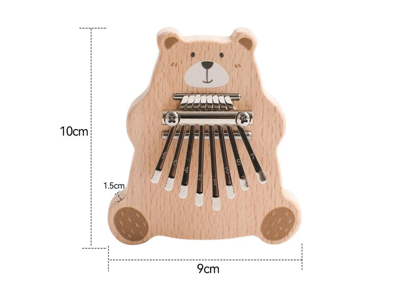 Conjunto Musical Montessori de Madeira para Bebês