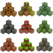 Blocos de Construção Magnéticos Cubo Mágico Montessori