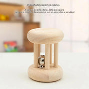 Cubo Sensorial Montessori Desenvolvimento Motor e Cognitivo