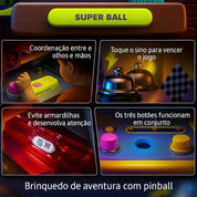 Pista Multicamadas Aventura Interativa para Crianças