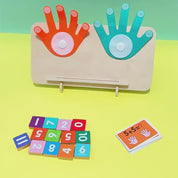 Brinquedo Educativo Montessori de Aritmética em Madeira