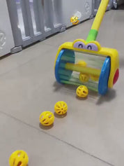 Brinquedo Montessori Lançador de Bolas Educacional