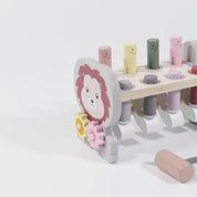 Brinquedo Montessori Engrenagens de Madeira